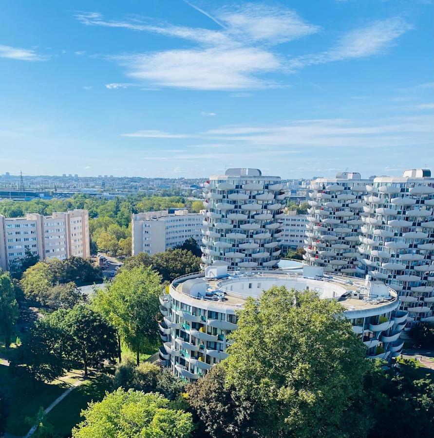 14Eme Et Der Etage "Arty" Avec 2 Chambres Et Vue Panoramique ! Créteil Kültér fotó