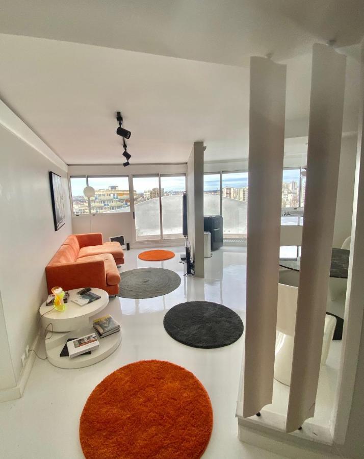 14Eme Et Der Etage "Arty" Avec 2 Chambres Et Vue Panoramique ! Créteil Kültér fotó