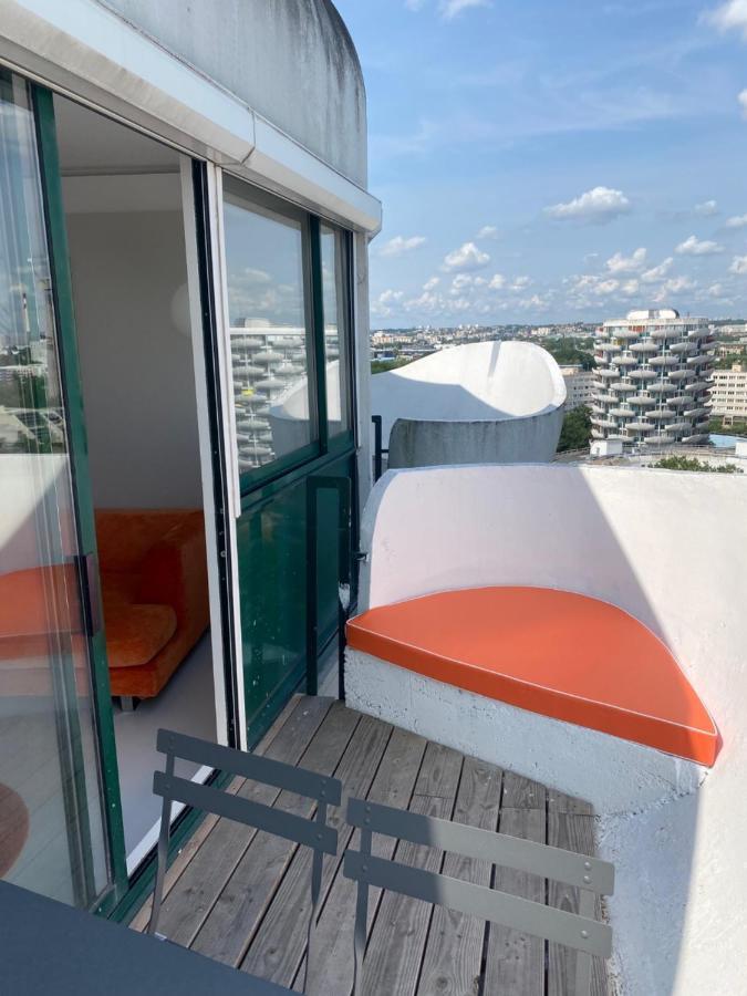 14Eme Et Der Etage "Arty" Avec 2 Chambres Et Vue Panoramique ! Créteil Kültér fotó